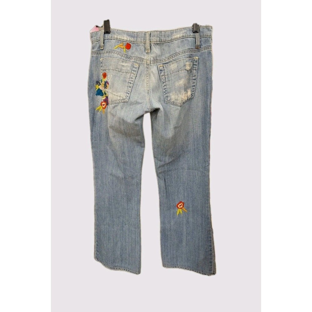 TRUE BLOOD Hero AMY's JEANS Screen Show Embroidered Wardrobe LIZZY CAPLAN W30x30